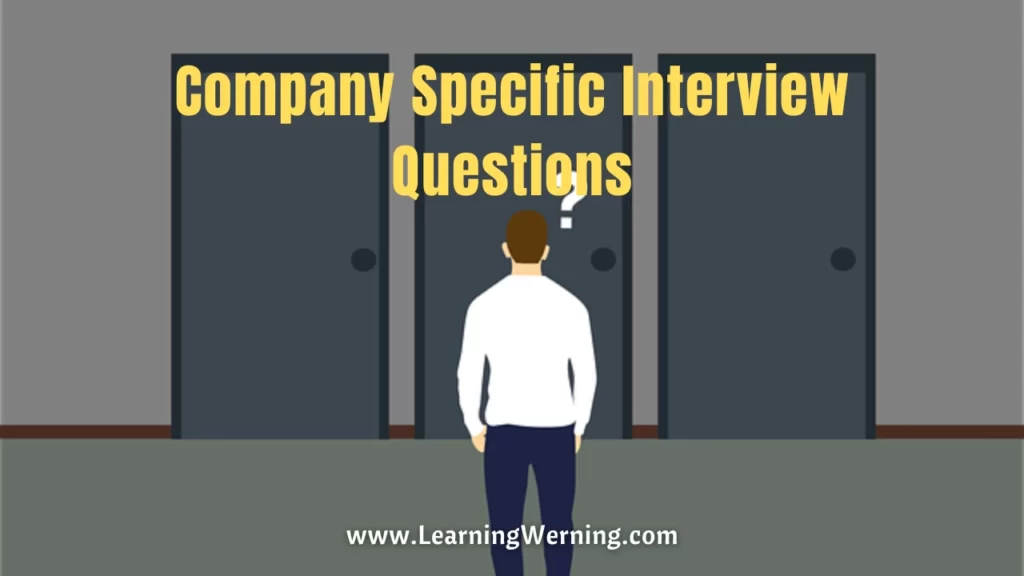 Company Specific Interview Questions